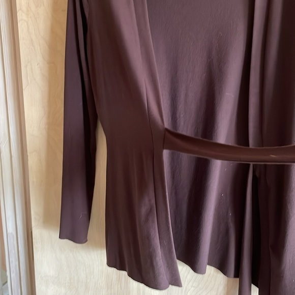 BANANA REPUBLIC Stretch Jersey Tie Front Cardigan
Sz: M - Picture 6 of 10